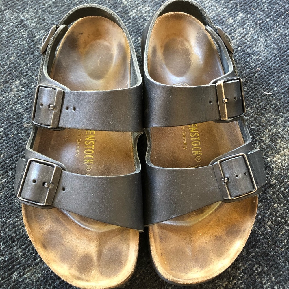 Black Birkenstock size 39 L8/M6